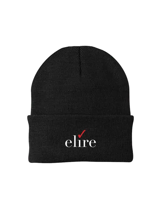 Black Knit Cap w/Elire Logo