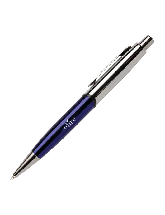 Chimera Blue Pen - Black Ink w/Elire Logo