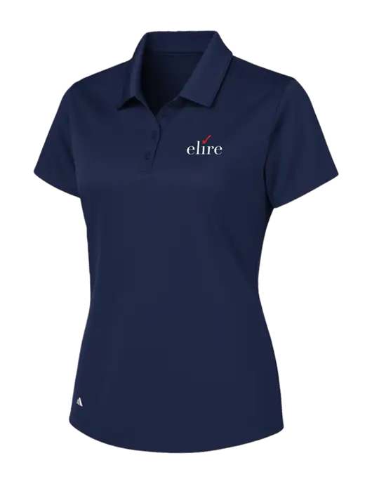 Adidas Navy Womens Basic Sport Polo w/Elire Logo