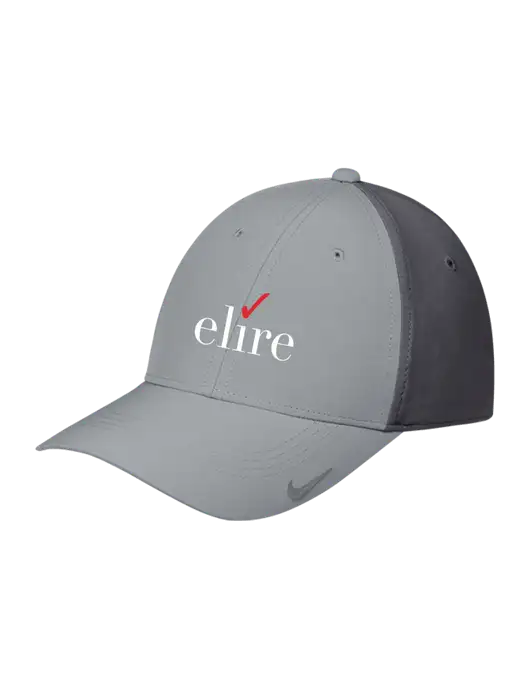 Nike Light Grey/Dark Grey Dri-FIT Legacy Cap w/Elire Logo