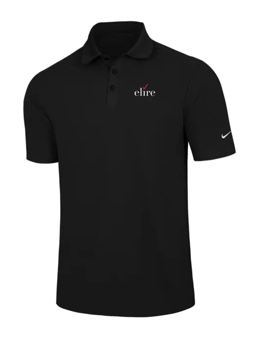 Nike Black Dri-FIT Classic Polo w/Elire Logo